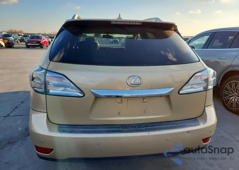 2010 Lexus Rx 350 из США, поврежденный, VIN 2T2ZK1BA1AC016109